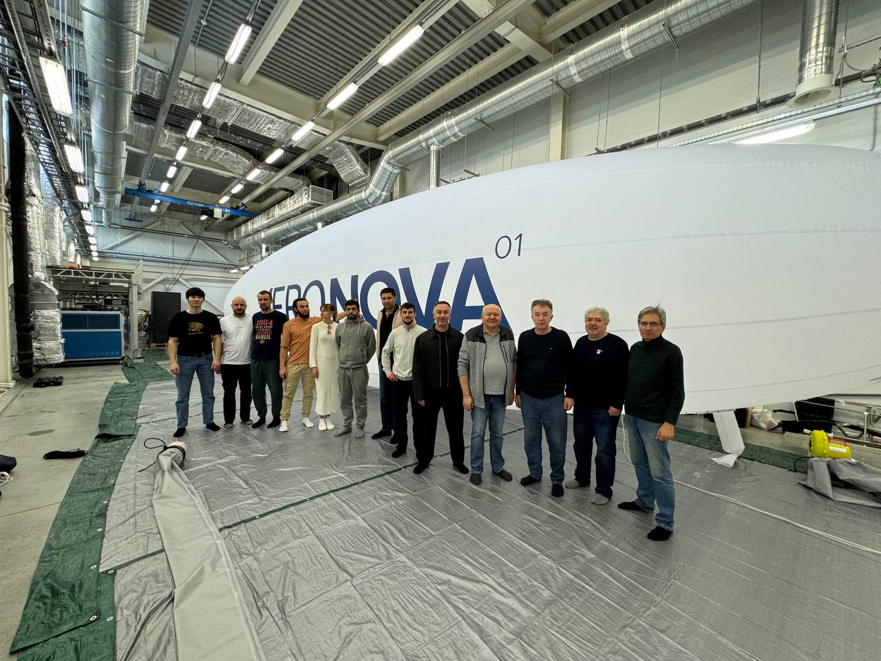 Наземные испытания NOVA-01